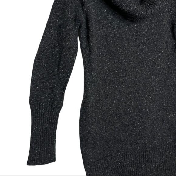 A Pea in the Pod Maternity Cowlneck Sweater Gray Size S - Picture 4 of 14